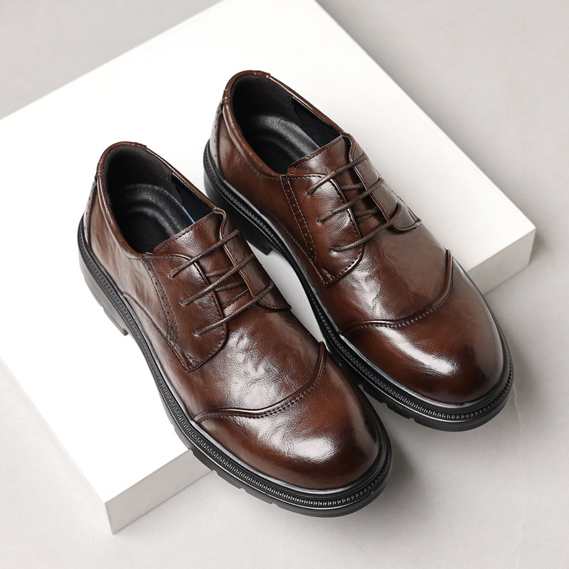 Men's leather shoes for casual - огляд і ціна Men'S Formal Office Wear Shoes