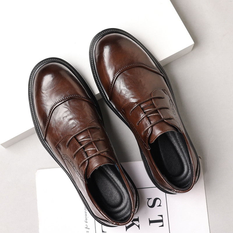 Men's leather shoes for casual - огляд і ціна Men'S Formal Office Wear Shoes