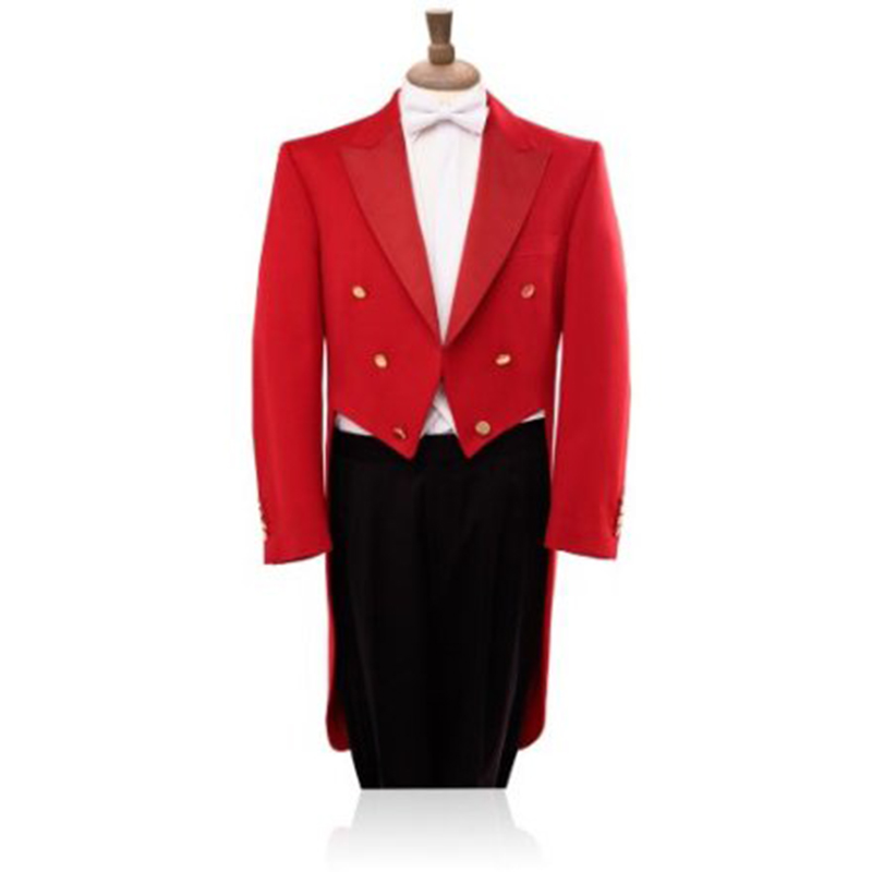 Red Tuxedo Tailcoat Collection - огляд і ціна Men Formal Wear Red