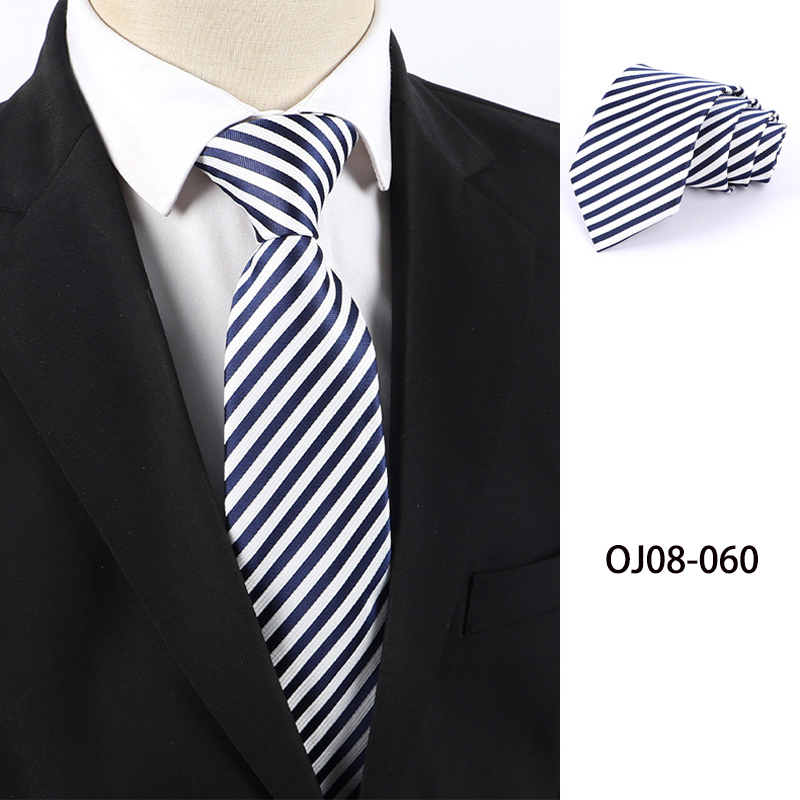 8cm New Fashion Stripes Plaid  - огляд і ціна Men Formal Wear With Tie