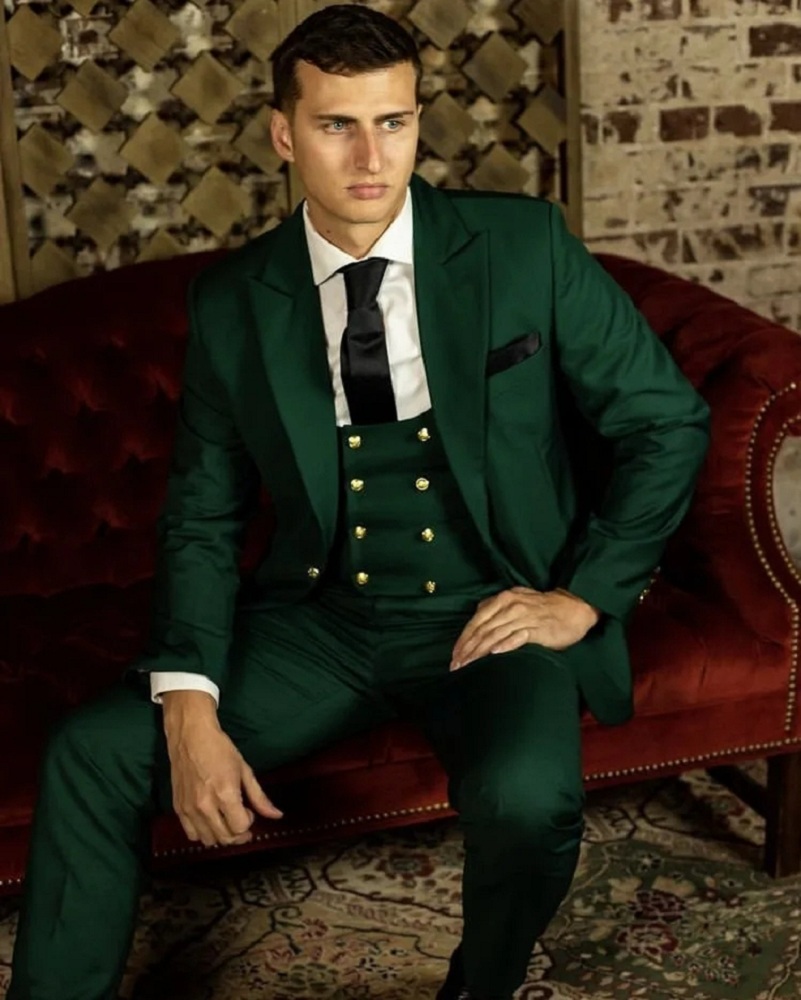 Green Classic Men Suits Formal - огляд і ціна Men Formal Wear Green