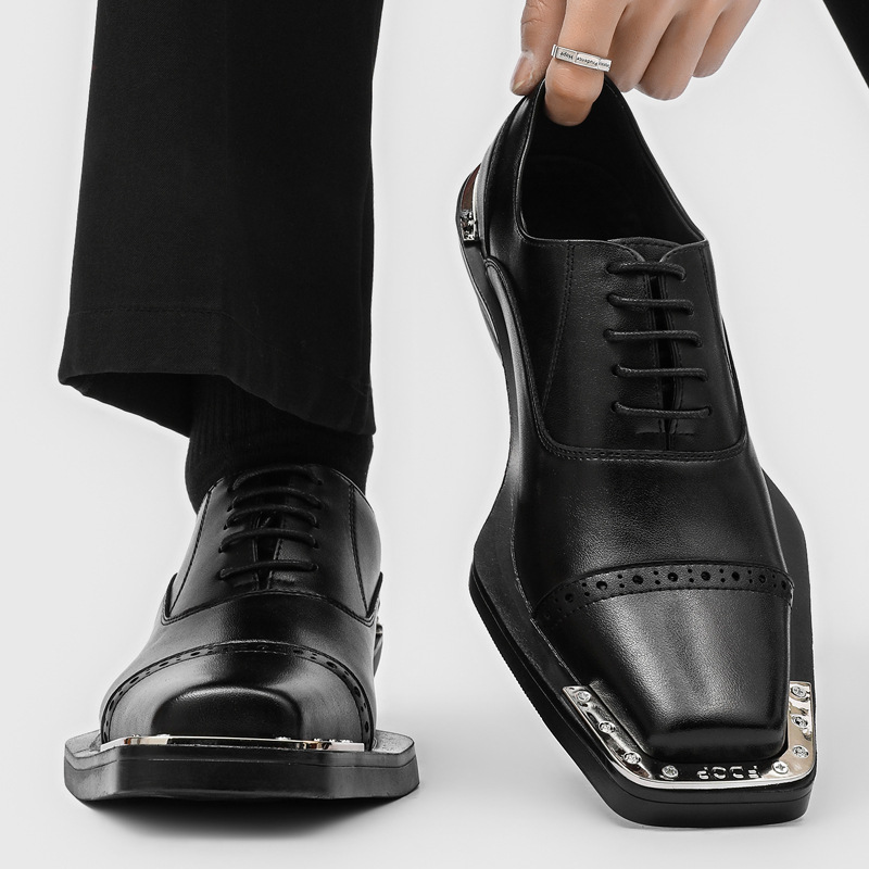 Men's leather shoes - British  - огляд і ціна Mens Formal Look