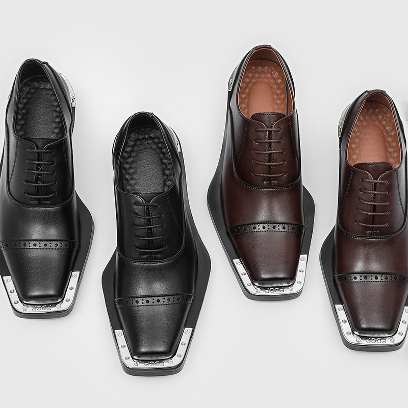Men's leather shoes - British  - огляд і ціна Mens Formal Look
