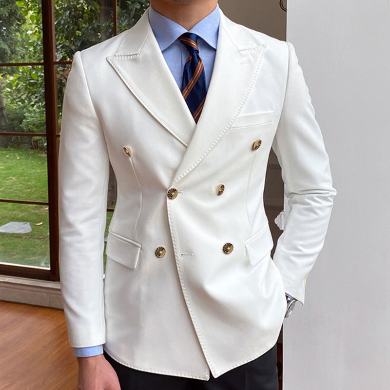 Solid Wedding Men Suits Blazer - огляд і ціна Formal Men Party Wear Jacket