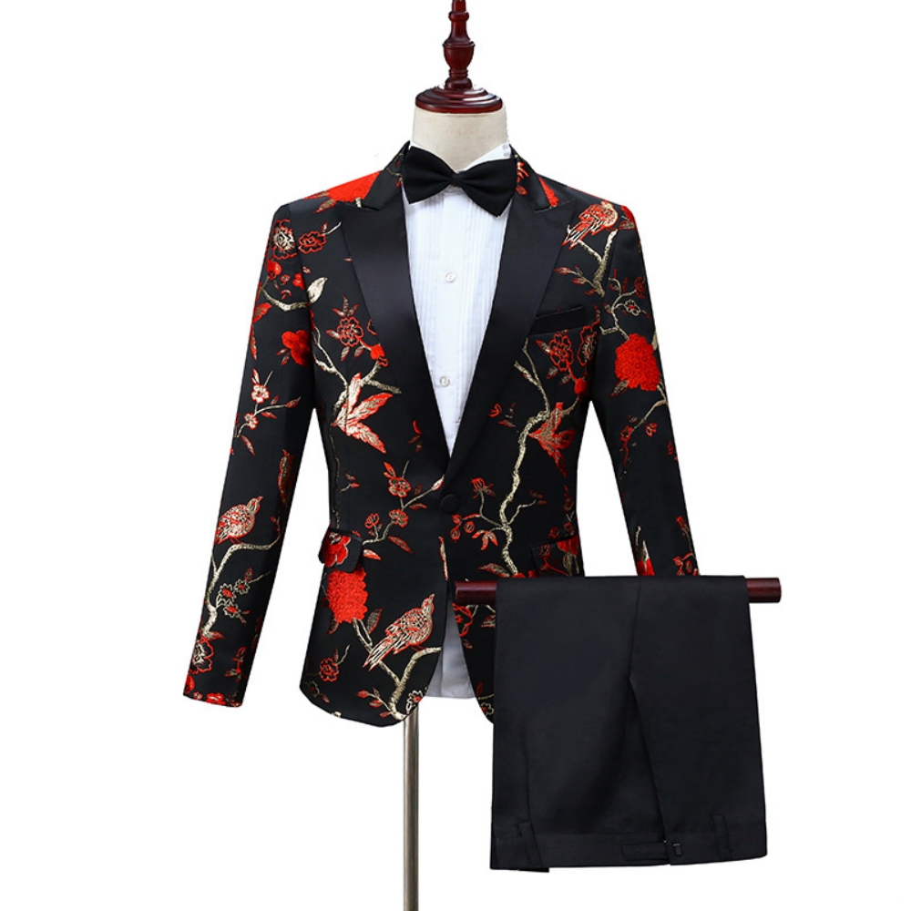 2026 New Exquisite Jacquard Su - огляд і ціна Men Formal Party Wear Outfit