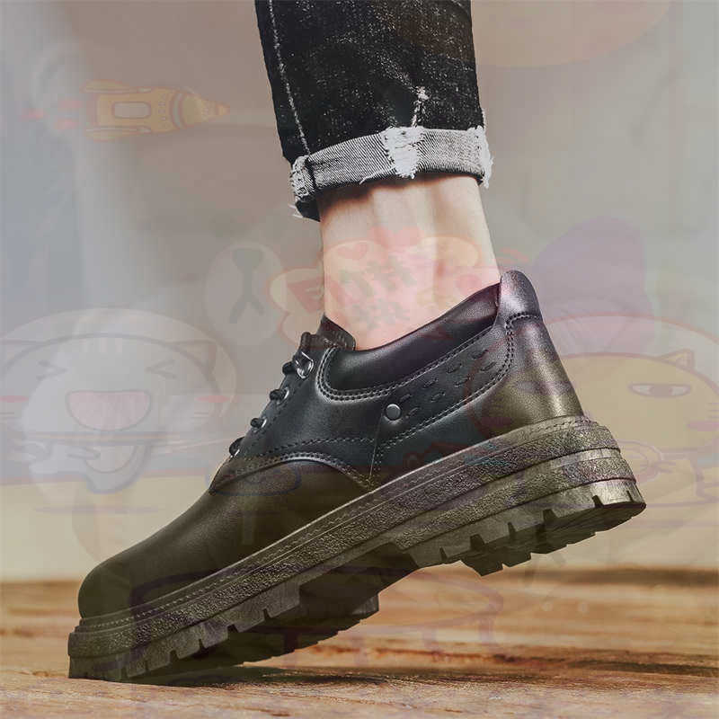 Dark Natural Leather Fashion T - огляд і ціна Men Formal Wear Sale