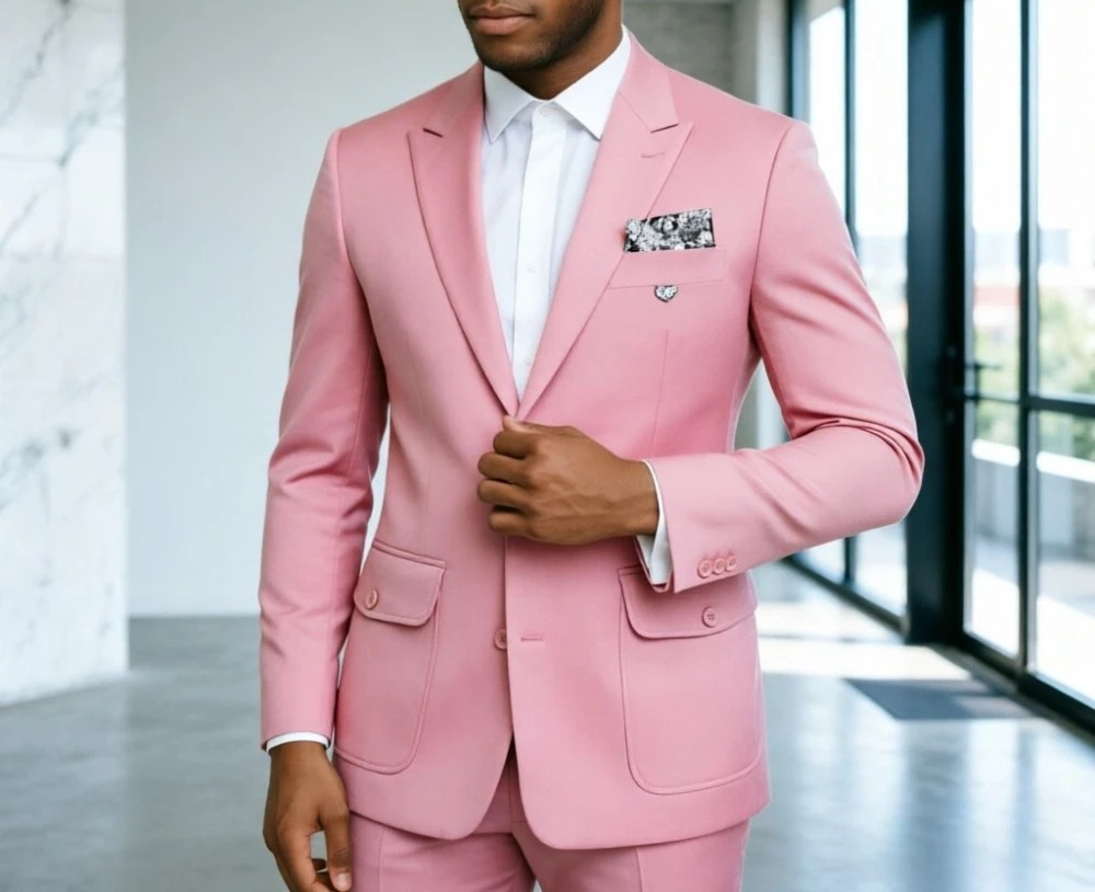 Safari Men Suits Men Premium L - огляд і ціна Men Formal Wear Green