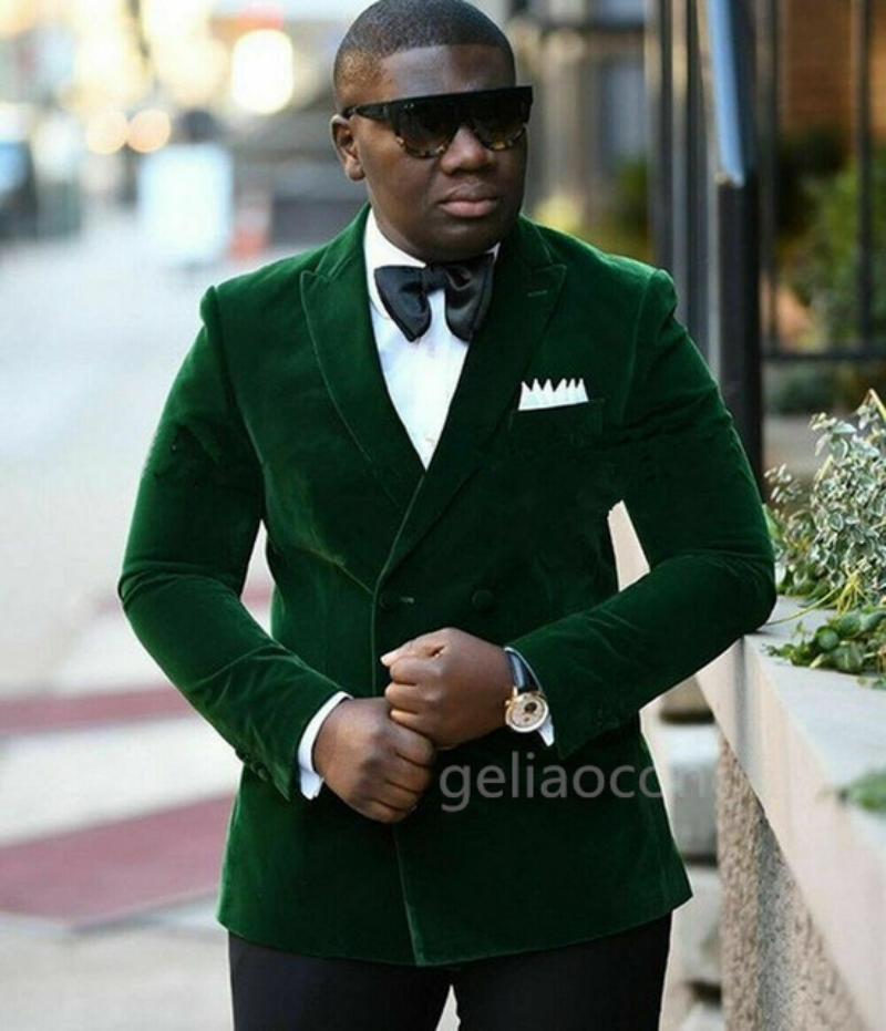 XS-6XL Velvet Wedding Men Suit - огляд і ціна Formal Men Party Wear Jacket