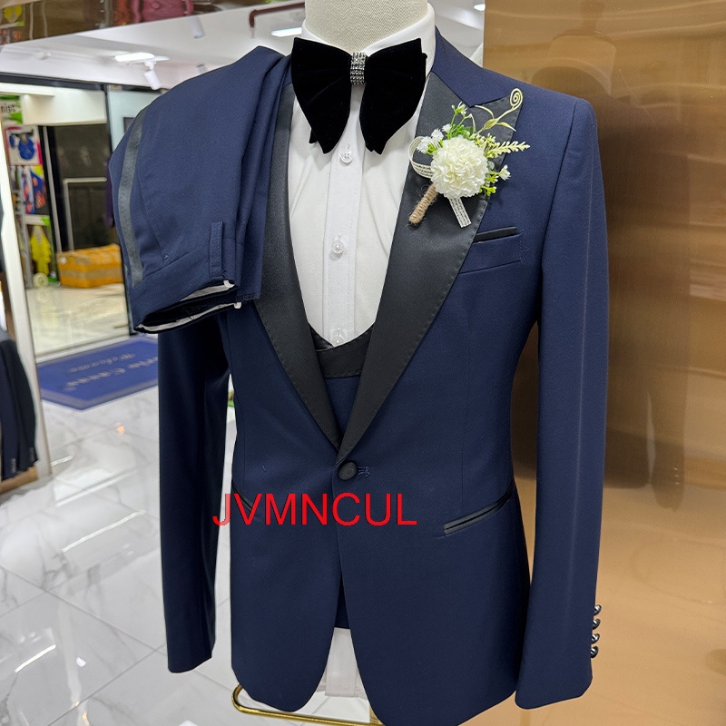 Men's 3 Piece Suit Slim Fit We - огляд і ціна Men Formal Party Wear Outfit