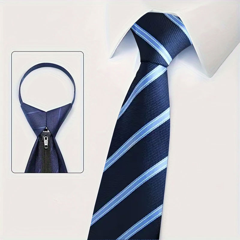 6Pcs Men's Zip Tie Ties 8cm (3 - огляд і ціна Men Formal Wear Red