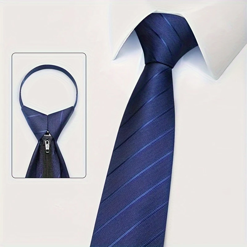 6Pcs Men's Zip Tie Ties 8cm (3 - огляд і ціна Men Formal Wear Red