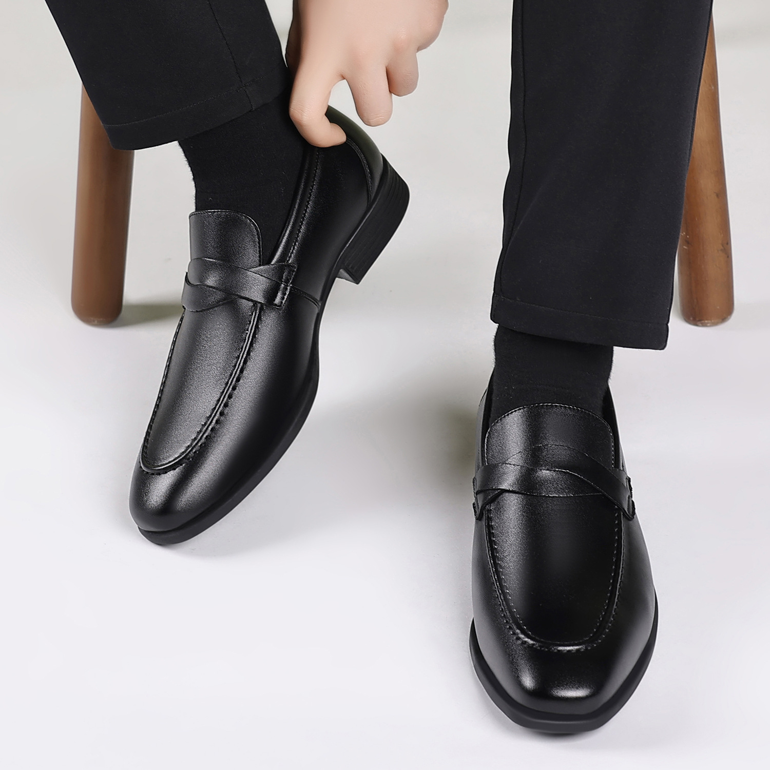 Men's leather shoes for formal - огляд і ціна Men'S Formal Office Wear Shoes