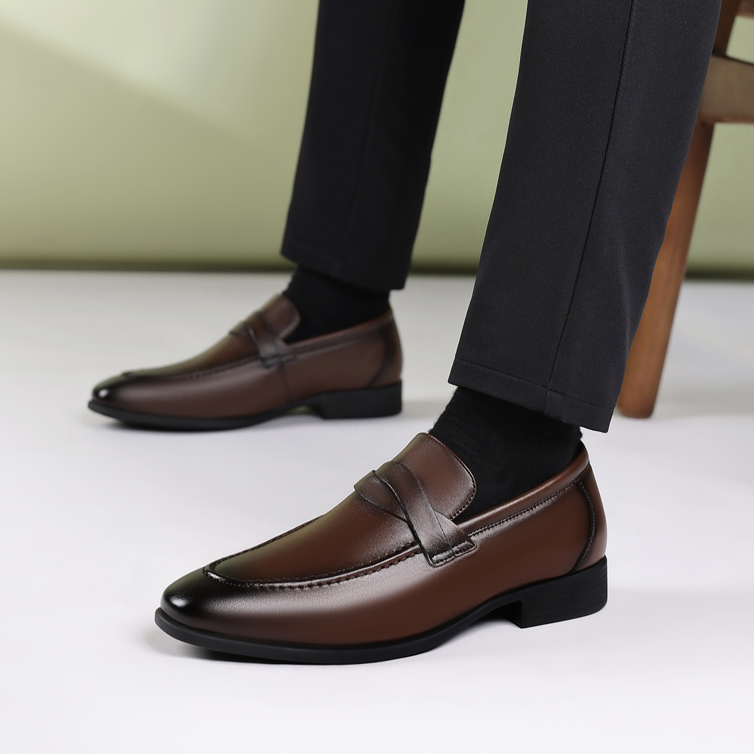 Men's leather shoes for formal - огляд і ціна Men'S Formal Office Wear Shoes