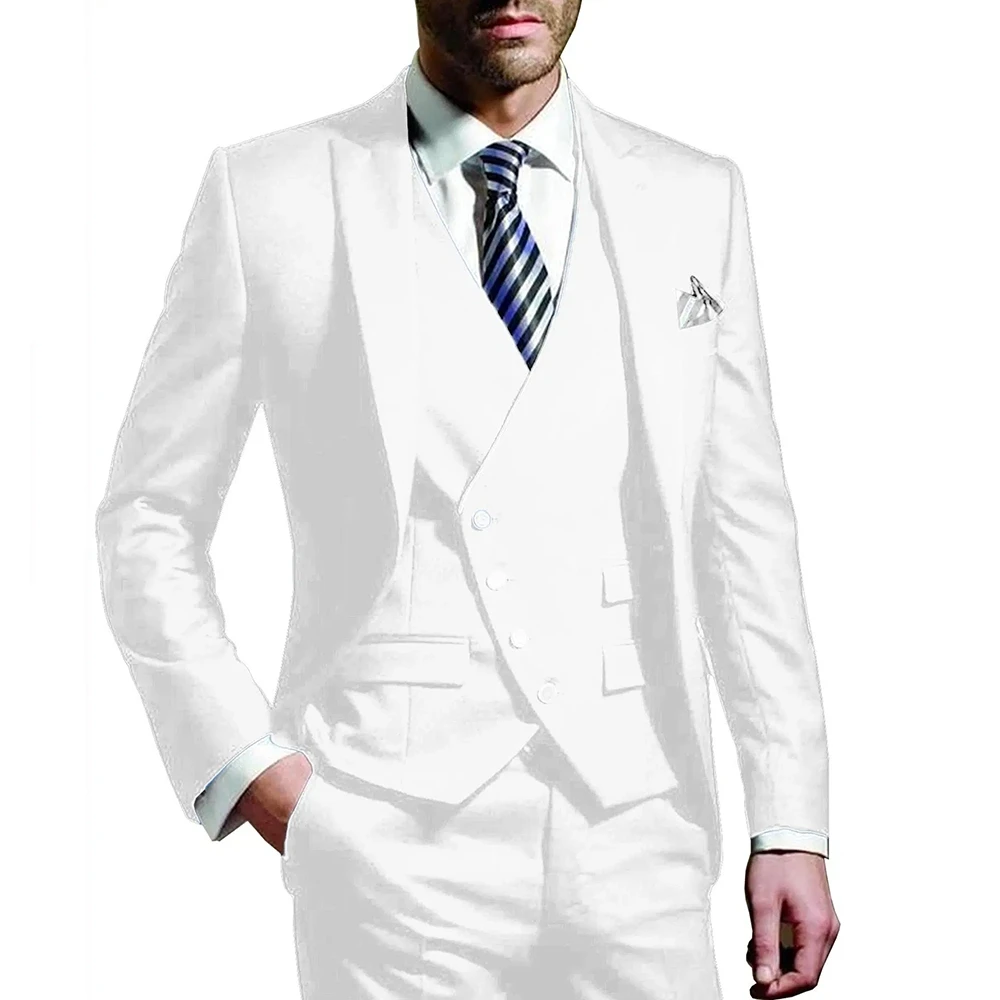 Men Suit  Army Green 3 Piece G - огляд і ціна Men Formal Wear Green